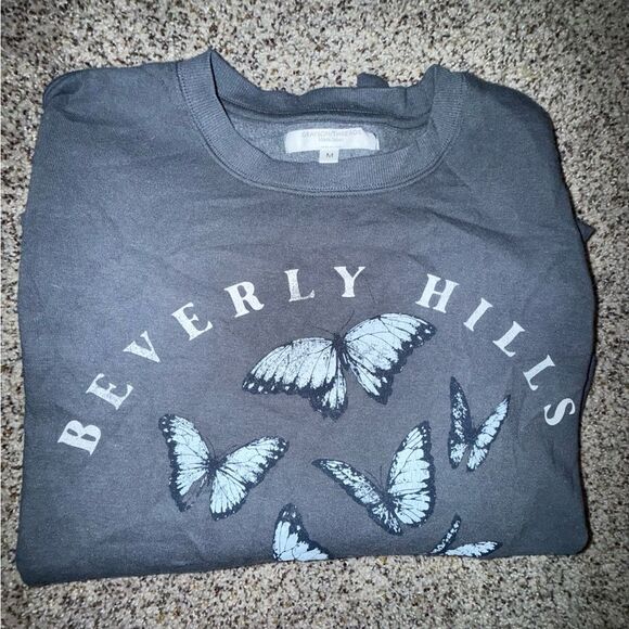 Oversized Beverly Hills Graphic Sweatshirt - Picture 4 of 10